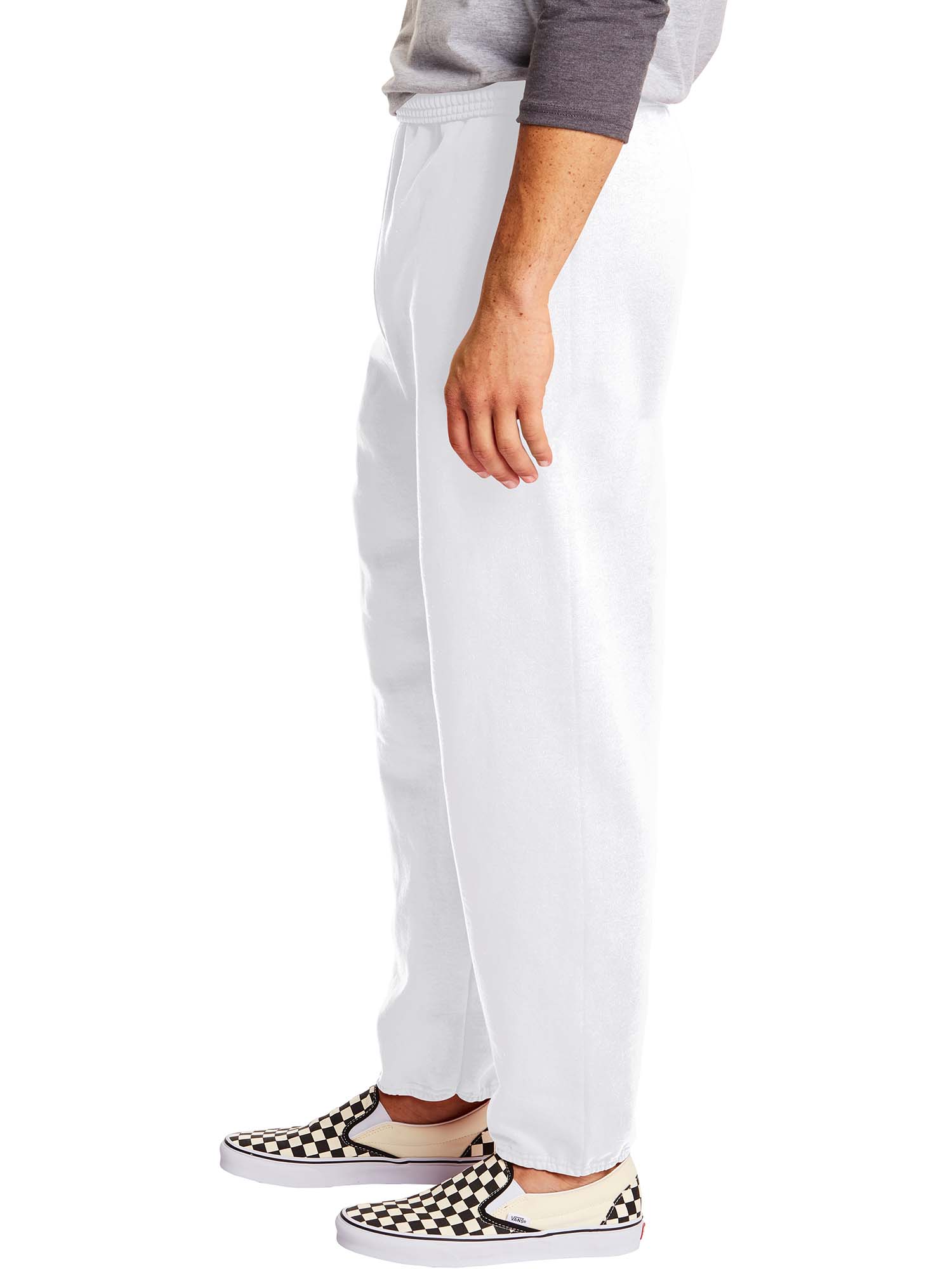 Hanes Men's and Big Men's EcoSmart Fleece Sweatpants, Sizes S-3XL - image 3 of 7