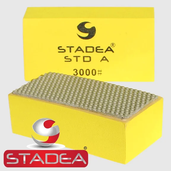 Grit 3000 Diamond Hand Polishing Pad Granite Concrete