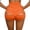 c01Orange, variant on Cut Out Stretchy Workout Yoga Shorts Butt Lifting Scrunch Shorts High Waisted Workout Gym Active Pants Orange L