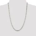 thumbnail image 2 of 925 Sterling Silver 4.25mm Figaro Chain 20 Inch, 2 of 5