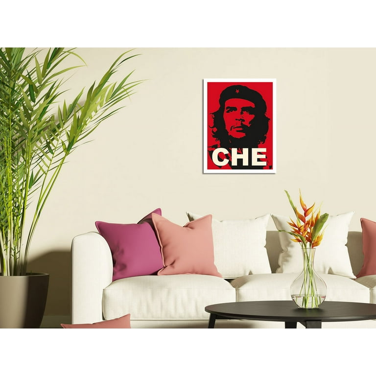 Che Guevara - Marxist Revolutionary - Vintage Political Poster c