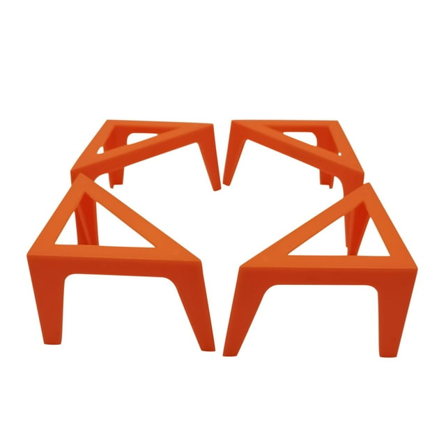 Canvas Stand For Painting 4-Piece Triangular Pouring Support Bracket Set For Acrylic Paint Pouring And Craft Projects