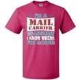 thumbnail image 3 of Inktastic Mail Carrier Postal Worker T-Shirt, 3 of 5