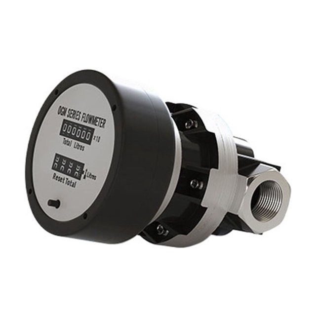 Débitmètre Mécanique, Jauge de Carburant Numérique Haute Précision 1.5 Pouces Filetage Interne 1 2 Pouces Débitmètre de Liquide, Facile à Installer