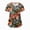 Orange, variant on Scrub Tops for Women Stand Collar Relaxed Fit Big Pocket Sleeveless Cool Comfort, Soft Shirttail Hem Styling, Lightweight(Orange,S)