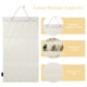 thumbnail image 5 of Bolsa De Almacenamiento De Horquilla Organizador de horquillas de fieltro para niñas, Clips de garra montados en la pared, bolsa colgante de almacenamiento (blanco), 5 of 8