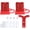 Red, variant on BIMZUC Power Connector 120A 600V Durable Lightweight Sturdy Quick Connect Disconnect Battery Quick Connector Red 5.12 inches / 13.00 cm Auto Part[cite: 1]
