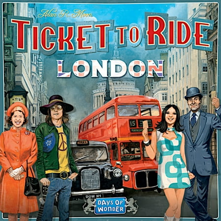 Ticket to Ride: London Board Game (Best Board Games For College Students)