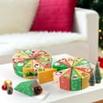 thumbnail image 3 of Shoreew 12Pcs/Set Christmas Treat Box Fan Design Cookie Box Combination Cartoon Small Gift Boxes Christmas Candy Boxes for Xmas Party Favors, 3 of 6