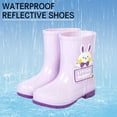 thumbnail image 2 of TAIAOJING Kids Rain Boots Waterproof Rubber boots Cartoon Printed Fashion Non Rain Boots Soft Bottom Fashion Rain Boots, 2 of 4