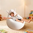 thumbnail image 2 of A Inflatable Lounger Chair Portable Air Sofa With Animal Design For Indoor Outdoor Relaxation, 2 of 7