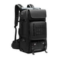 thumbnail image 2 of Mochila para portátil jinwen Organizador portátil impermeable de gran capacidad negro, 2 of 8
