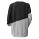 thumbnail image 5 of Gibobby Blusas De Manga Larga Para Mujer Blusa de manga larga de color de contraste con costuras informales para mujer（Negro， M), 5 of 5