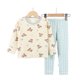 thumbnail image 5 of Kids Sets Cotton Kids Clothes Long Sleeve Home  Sleepwear Children's Clothing Boy Girl Autumn winter Tops Pants Suits, 5 of 6