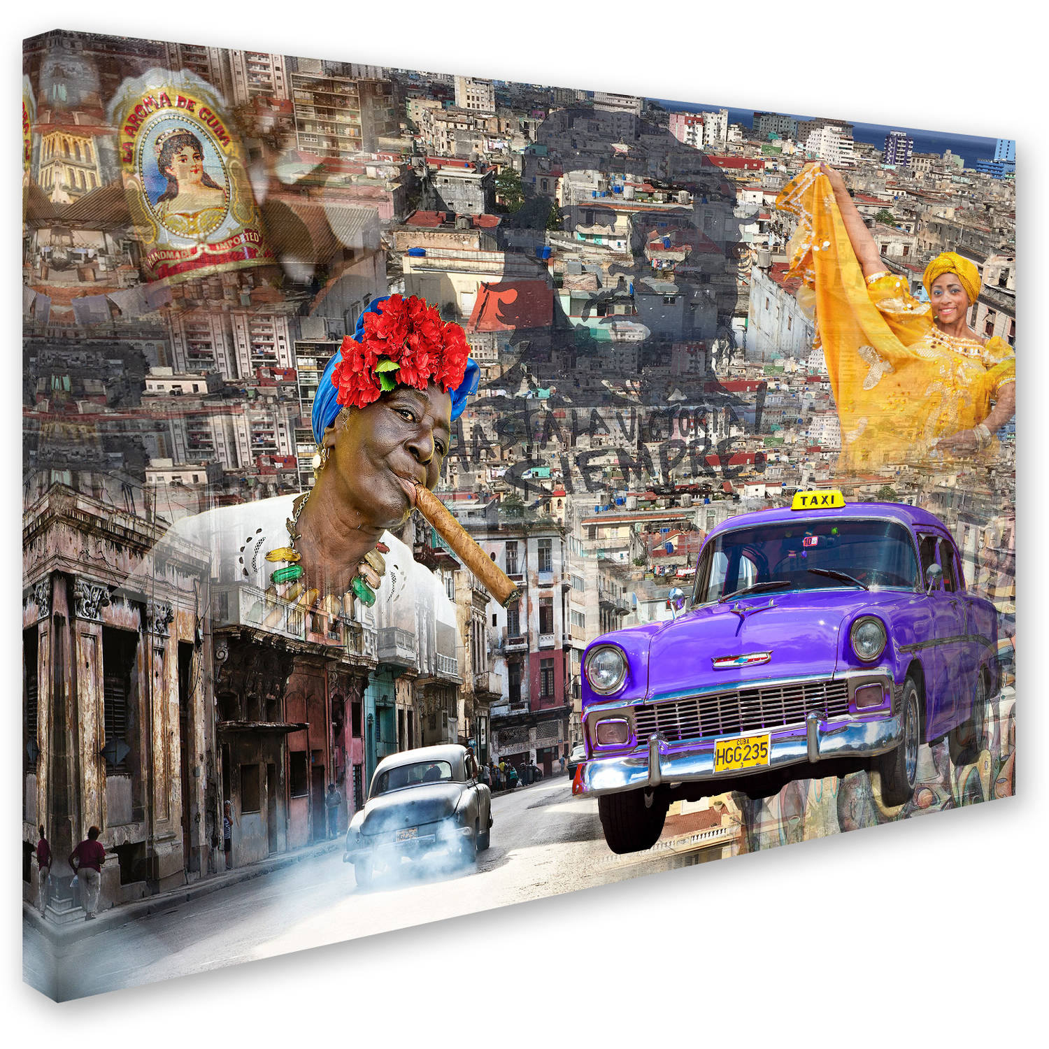 Trademark Fine Art "La Aroma de Cuba" Canvas Art by Alberto Lopez