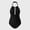 Black, variant on Swimming Women Swimwears Training Women Up Padded Bikini Swimwear with Athletic Tank Push Shirred Control Bathing Suit for Coverage and Sporty Comfort Black XL