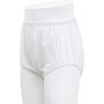 thumbnail image 4 of LNGOOR 2 Pcs Culottes d'Incontinence Imperméables Lavables et Réutilisables Culottes en Plastique Anti-Fuites sous-Vêtements d'Incontinence Couvre-Couche pour Adulte (Blanc Très Grand), 4 of 8