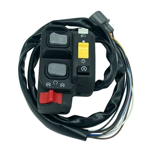 M MATI Handlerbar Electric Start Stop Switch Headlight for Honda Rancher 350 TRX350