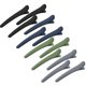 thumbnail image 1 of 12 pinzas para el cabello para peinar seccionamiento, YISSION 3.1 pulgadas, pinzas para el cabello de cocodrilo mate, pasadores para el cabello, sin arrugas, pinza para el cabello con pico de pato, ac, 1 of 4