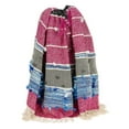 thumbnail image 4 of Parkland Collection Zulu Transitional Multicolored Handloomed 52" x 67" Cotton Blend Throw Blanket, 4 of 5