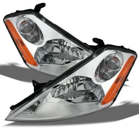 - Fits 03 04 05 06 07 Murano Headlights Lights Replacement Left+Right 2003-2007