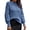 Blue, variant on Vedolay Womens 2023 Sweaters Womens Knit Long Sleeve Sweaters Pullover Crewneck Casual Tops,B XL