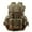 Army Green, variant on [Adventure Ready] retro military style backpack, High Quality waxed rucksack, large capacity outdoor travel gear, suitable for sports camping, can carry 15.6 inch laptops, suitable for men and women