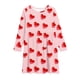 thumbnail image 3 of TaTaai Valentine Heart Print Long Sleeve A-Line Skater Dress, Valentine's Day Gift, Casual Party Twirly Dress Gift, 3 of 5