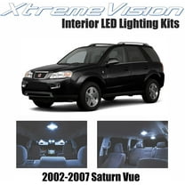 XtremeVision Interior LED for Saturn Vue 2002-2007 9 Pieces Cool White Interior LED Kit Installation Tool