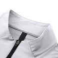 thumbnail image 3 of FNFYFH Big and Tall Long Sleeve Shirt for Men Quarter Zip Athletic Shirt Moisture Wicking Quick Dry Workout Running Shirts, 3 of 9