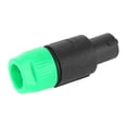 thumbnail image 2 of Conector de altavoz de audio C NL4FC, 10 unidades, impermeable, 4 pines, Speakon (verde), 2 of 8