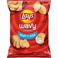 thumbnail image 2 of 2 PACK Lay's Wavy Original Potato Chips, Party Size, 13 oz Bag, 2 of 6