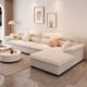 thumbnail image 3 of Minimalist modern small unit living room technology fabric sofa My Lux Decor Round, 3 of 12