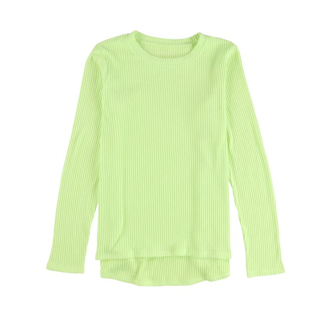 American Eagle Womens Ribbed Pullover Sweater lime M