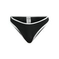 thumbnail image 5 of No Boundaries High Leg Mid Rise Cheeky Bikini Bottom, Sizes XXS-XL, 5 of 5