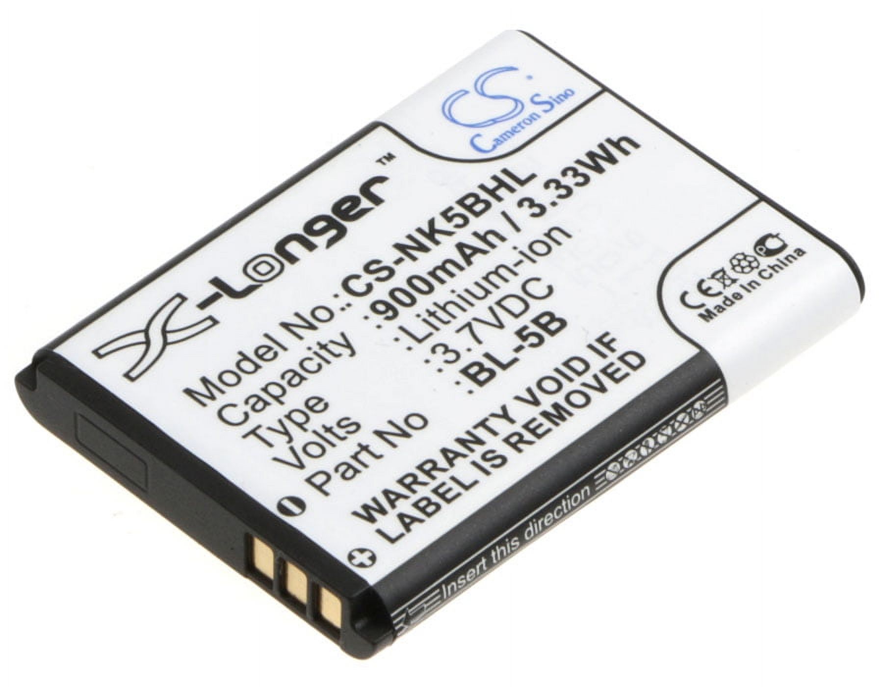 TECHTEK Batteria Per Motorola Aura, C257, K1, KRZR, RIZR, SLVR, VE66 E Altri – Sostituisce 77865, BC50 – 3.7V 750mAh
