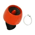 thumbnail image 4 of Intake Filter for Chopper Cruiser Bobber Orange 24-48mm 5Set, 4 of 6