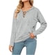 thumbnail image 1 of Sudadera para mujer Otoño Sudaderas Moda Solid Puttee Blusa de manga larga Casual Tops Sudaderas con capucha Tops Odeerbi  ODB-5, 1 of 6