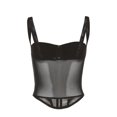 thumbnail image 4 of Puntoco Tops sin mangas para mujer, moda sexy, top corto informal sin hombros para mujer, 4 of 5