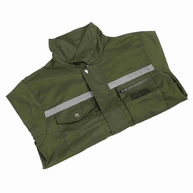 Chaqueta con ventilador de refrigeración, ropa con aire acondicionado, ropa de verano con aire acondicionado para hombres y mujeres 2XL