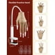 thumbnail image 5 of Mano maniquí flexible para uñas de acrílico y manicura DIY - diseño antideslizante para práctica profesional, 5 of 7