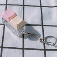 thumbnail image 4 of Slccxzc 2 Keys Keyboard Fidget Clicker Keychain Stress Relief Finger Toy for Adult Daily Use, 4 of 7