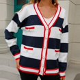 thumbnail image 2 of Vedolay Cardigans for Women Long Sleeve Button Down Solid Knit Sweaters B,XL, 2 of 5