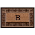 thumbnail image 3 of Calloway Mills The Grecian Monogram Outdoor Doormat, Extra-thick 18" x 30" (Letter C), 3 of 5