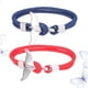 thumbnail image 4 of 2 piezas pulseras de cola de ballena hombres mujeres encanto náutico supervivencia cuerda cuerda cadena paracord pulsera hombre abrigo metal gancho pulseras (cola de ballena 09 + 10), 4 of 6