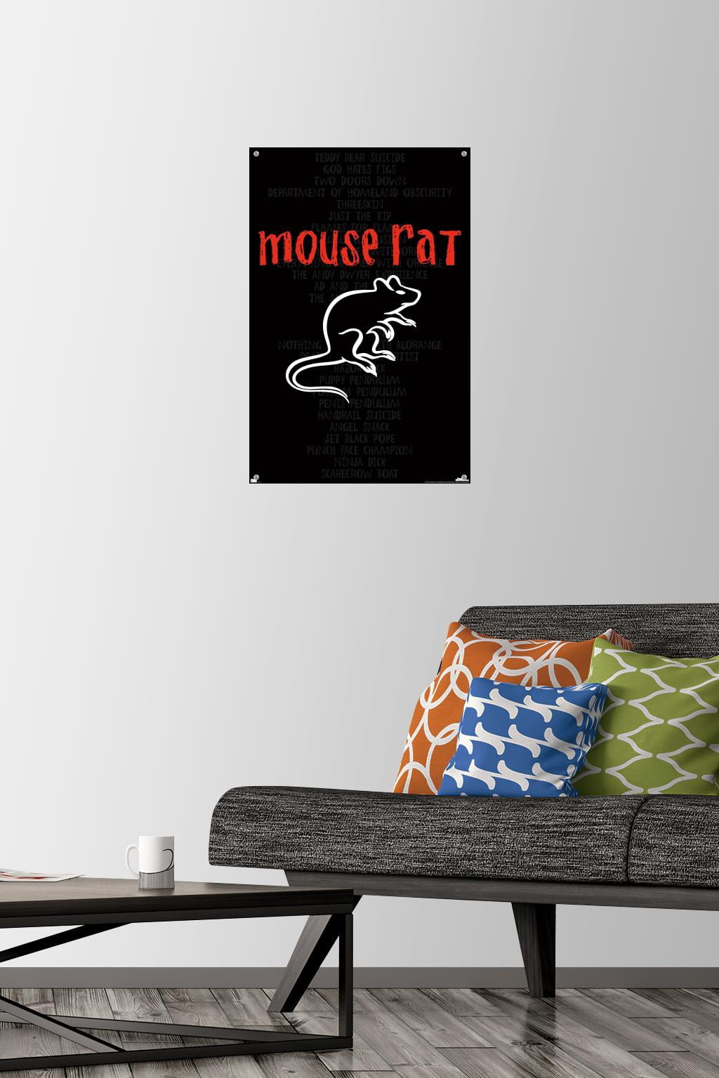 Parks and Recreation - Mouse Rat Wall Poster with Push Pins, 14.725" x 22.375"