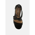 thumbnail image 4 of Benicia Elastic Strappy Block Heel Sandals, 4 of 11