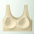 thumbnail image 5 of VISALY Sports Bras for Women High Support, High Support Adjustable Strap Full Coverage Up Bras Comfortable No Underwire Wireless Bras, Backless Bra, Seamless Bras, Bras, Sleep Bra (Green, L), 5 of 7