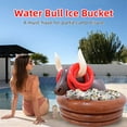 thumbnail image 5 of 2 Packs Inflatable Bull Ring Toss Game with Ice Bucket Cooler for Drinks Outdoor Party Supplies Summer Pool Beach BBQ Picnic Carnival PVC Waterproof Durable Portable Fun Activity for Adults, 5 of 7