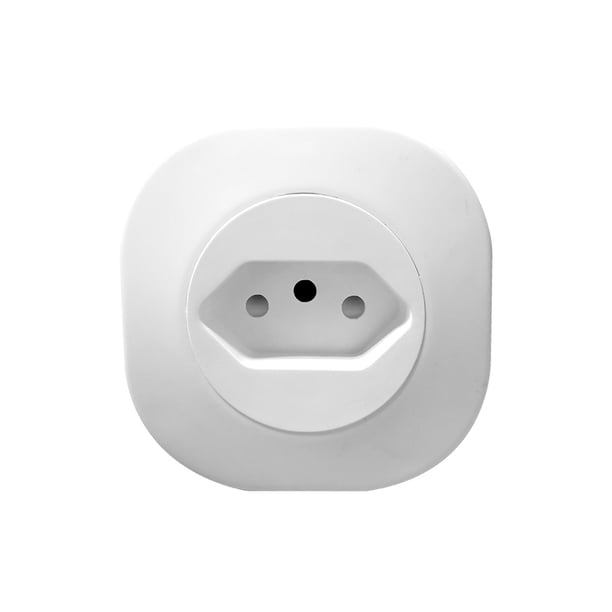 Sidaley Enchufe de Brasil función de sincronización de toma de corriente inteligente 16A enchufe inteligente AC100-240V adaptador de mejora portátil Electrónica No.01
